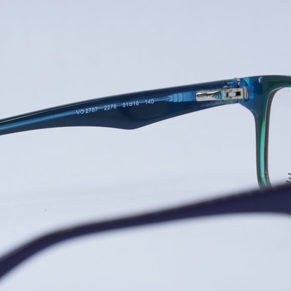 🕶️ New Vogue VO2787 2278 Eyeglasses - Bluette/Orange/Azure Frame 51mm - Picture 8 of 10